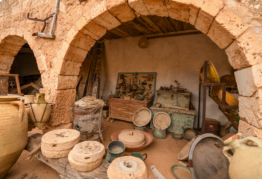 In einer Berber-Töpferei erhalten Sie einen authentischen Einblick in das traditionelle Handwerk.