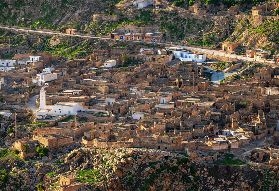 Das Dorf Toujane zeigt Tunesien von seiner authentischen Seite.