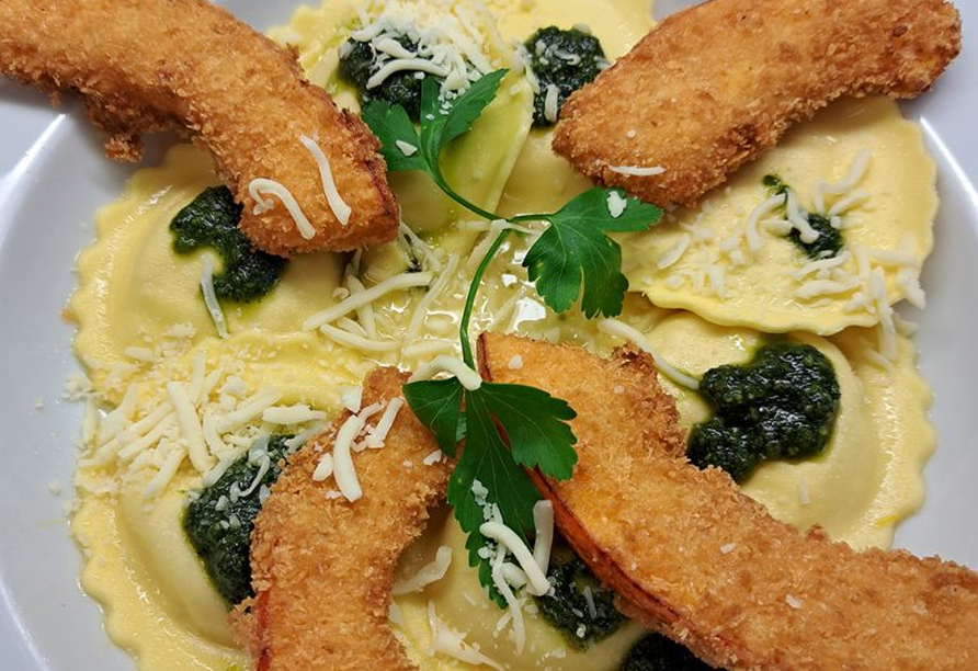 Das Essen des hoteleigenen Restaurants begeistert jeden Gast!