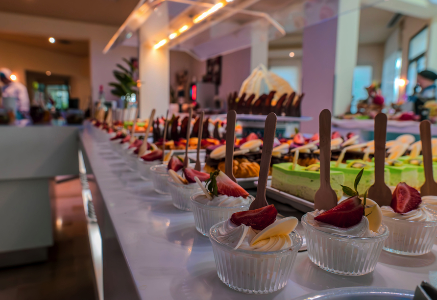 Lassen Sie sich in den Restaurants mit kulinarischen Höhepunkten verwöhnen.