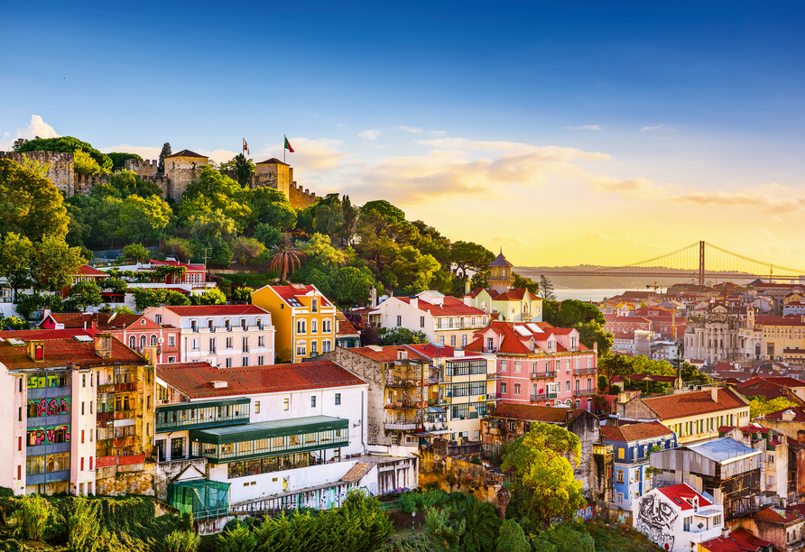 In Lissabon startet und endet Ihre unvergessliche Rundreise.