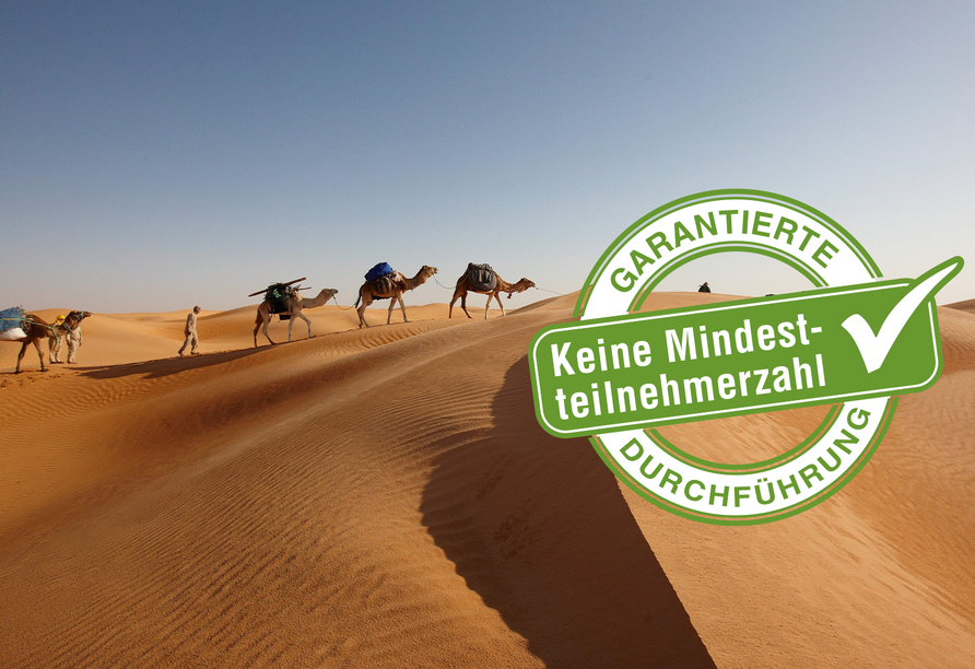 Lassen Sie sich vom Wüstenzauber Tunesiens beeindrucken!