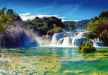 Die eindrucksvollen Wasserfälle im Nationalpark Krka werden Sie begeistern!