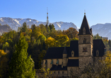 Nur rund 35 km entfernt: die Oswaldikirche in Eisenerz, die größte und bedeutendste Wehrkirchenanlage der Steiermark.