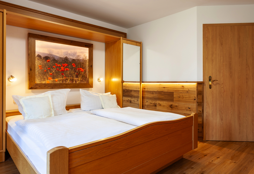 Beispiel eines Doppelzimmers