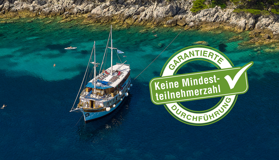 Herzlich willkommen in Kroatien! Freuen Sie sich auf eine abwechslungsreiche Reise.