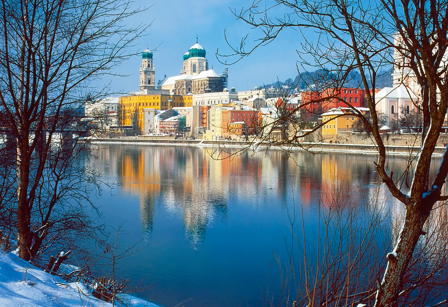 Passau: Hier beginnt und endet Ihre Flusskreuzfahrt zu Weihnachten.