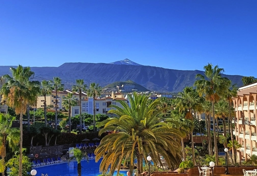 Blick von Ihrem Hotel auf die Umgebung von Puerto de la Cruz 