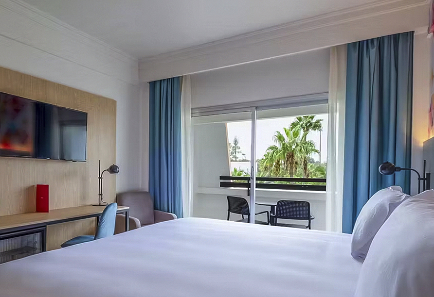 Beispiel Doppelzimmer Superior mit seitlichem Meerblick