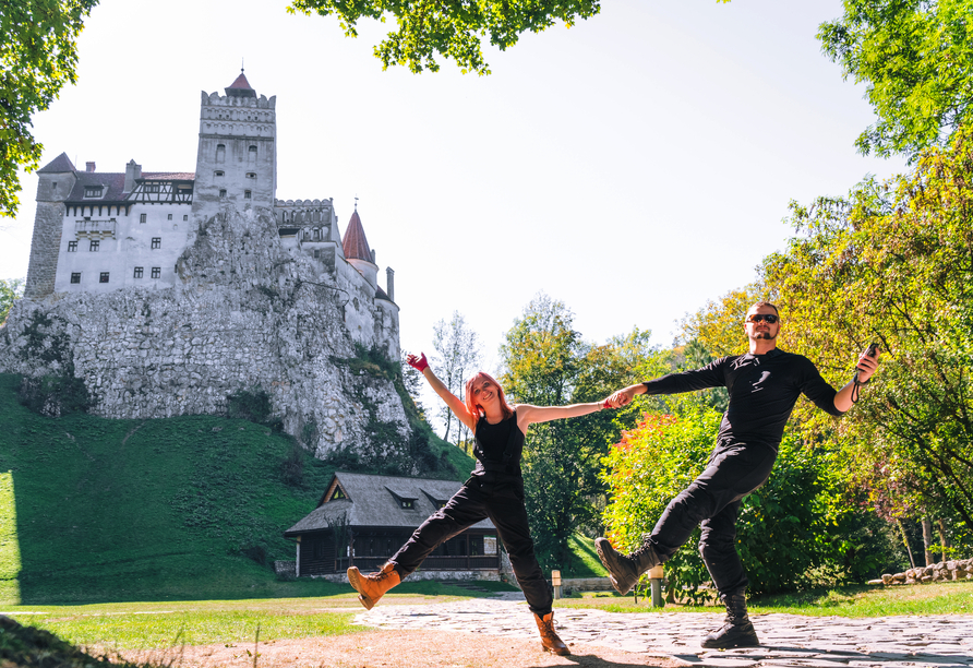 Auf der Burg Schloss Bran soll der berühmt-berüchtigte Graf Dracula gelebt haben.