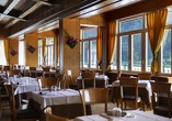 Das Restaurant im Grand Hotel Misurina