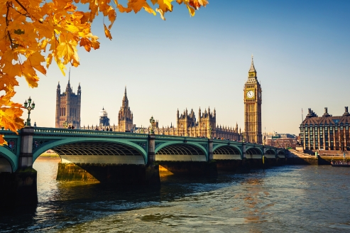 Erkunden Sie die Metropole London im goldenen Herbst! 