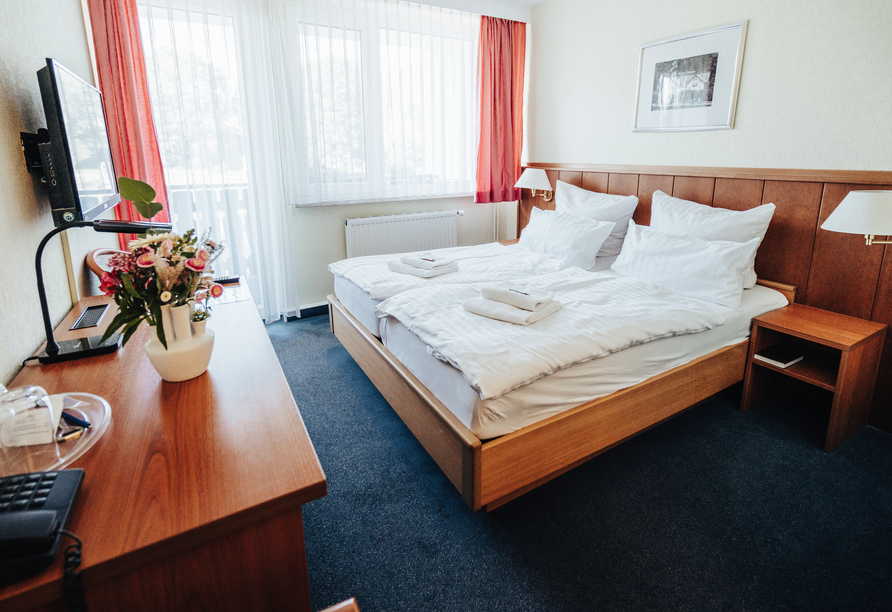 Beispiel eines Doppelzimmers Economy