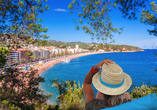 Traumhafter Ausblick auf Lloret de Mar