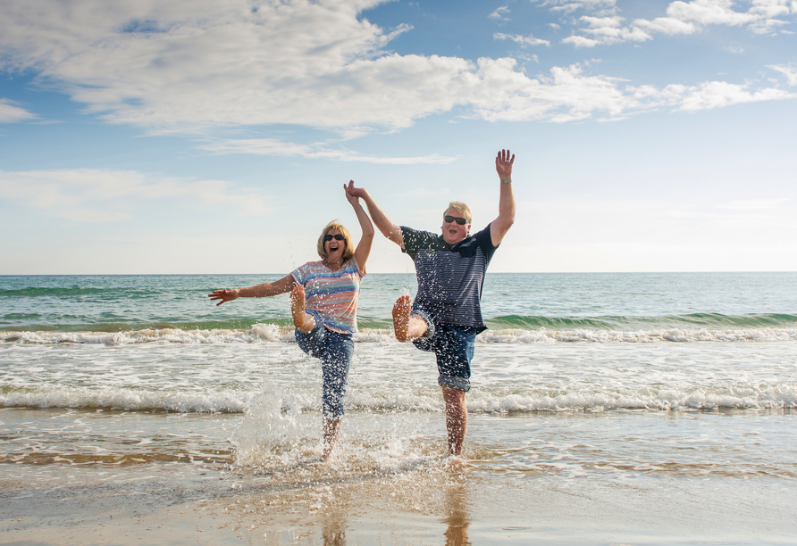 Bei Ihrem Ausflug haben wir selbstverständlich auch für eine Badepause gesorgt.