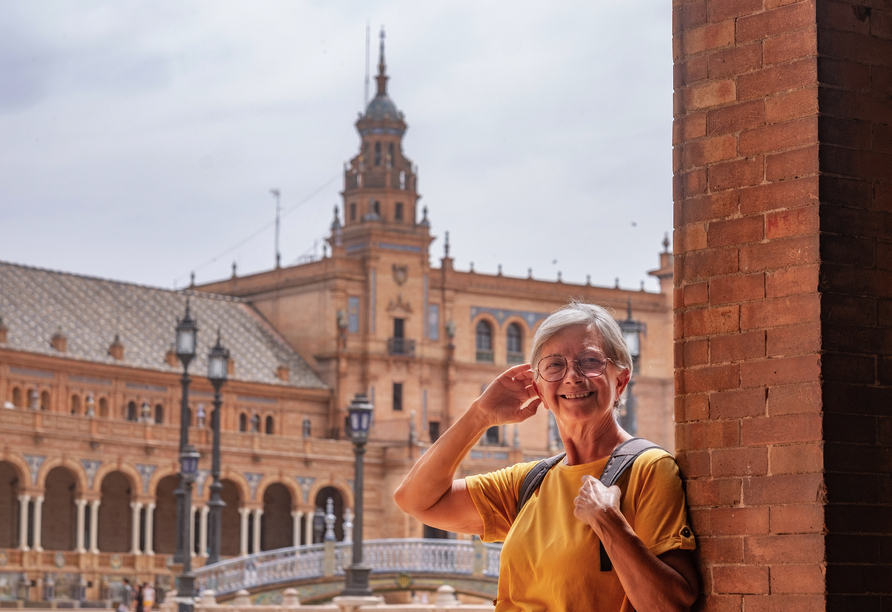 Die andalusische Hauptstadt Sevilla hat einiges an Sehenswürdigkeiten zu bieten.