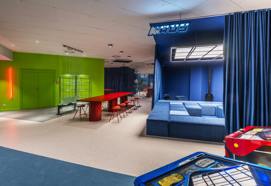 Der Spieleraum lässt auch bei den kleinen Gästen keine Langeweile aufkommen.