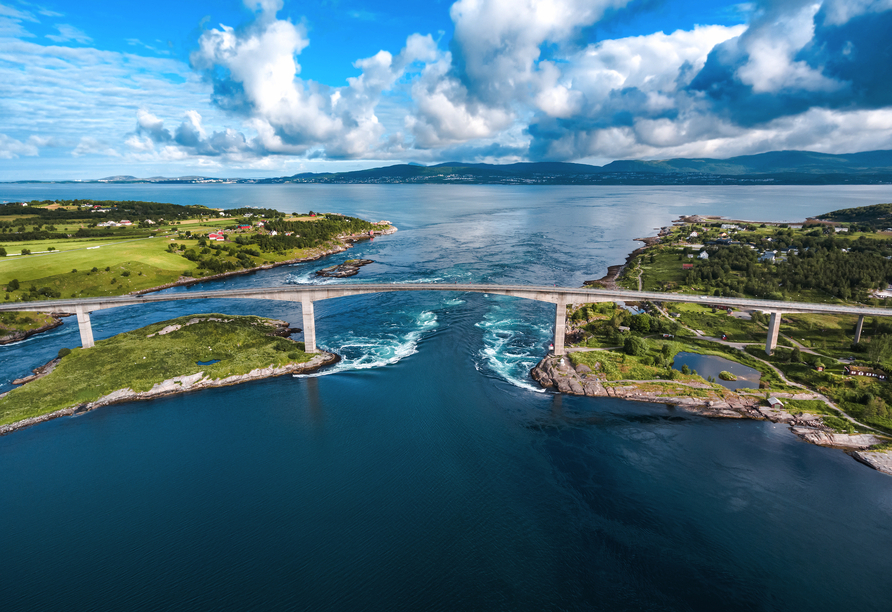 Gewaltige Saltstraumen in Bodø 