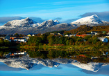 Besuchen Sie den herrlichen Haldsvagen See in Leknes.