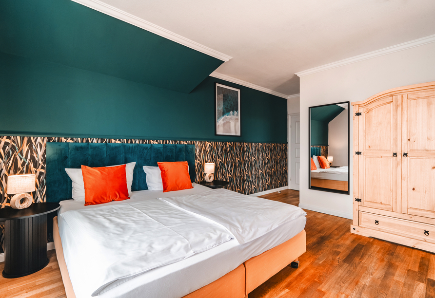 Beispiel eines Doppelzimmers 