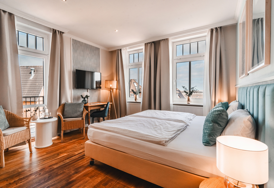 Beispiel eines Doppelzimmers 