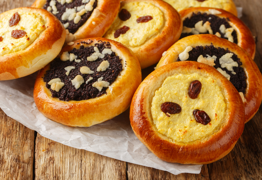 Probieren Sie das traditionell tschechische Gebäck Koláče.