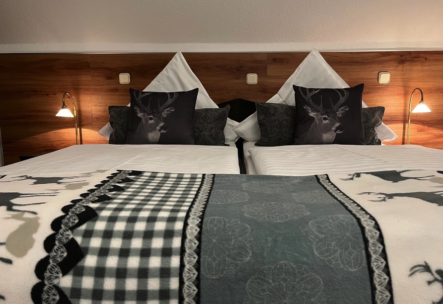 Beispiel eines Doppelzimmers