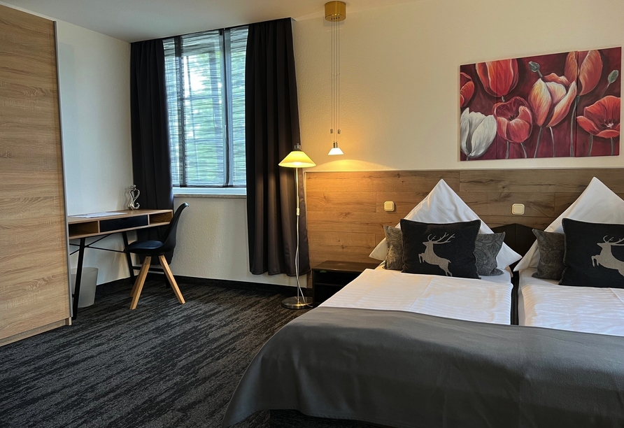 Beispiel eines Doppelzimmers