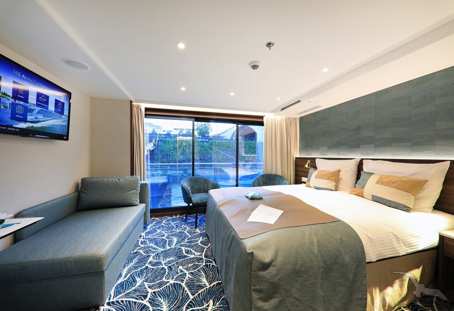 Beispiel einer Kabine auf dem Saturndeck