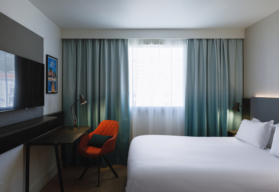 Beispiel Doppelzimmer des Beispielhotels Holiday Inn in Toulon