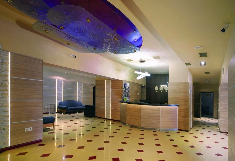 Lobby des Beispielhotels Hotel Akord