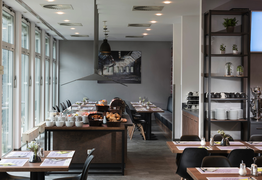 Frühstücksraum des Ibis Styles Hotels Gelsenkirchen