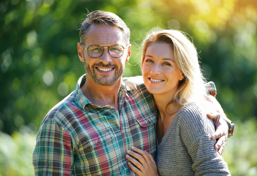 Verbringen Sie zusammen mit Ihren Liebsten eine wunderschöne Auszeit.