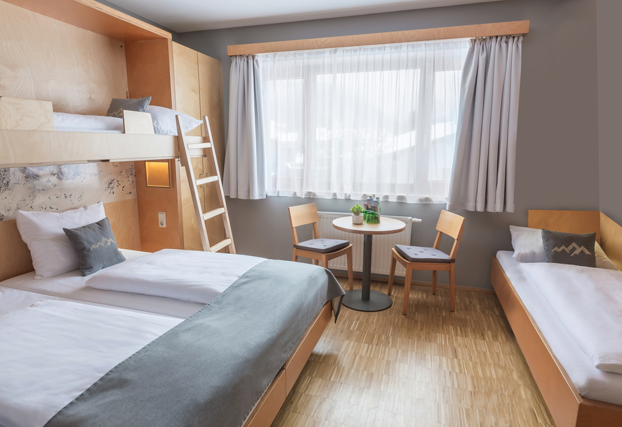 Beispiel eines Familienzimmers