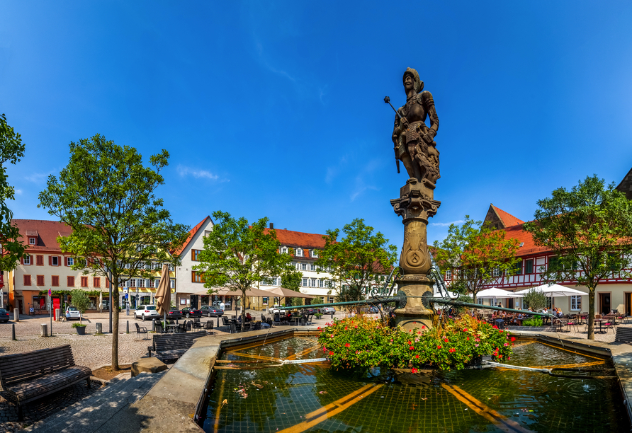 Auch Öhringen ist ein lohnenswertes Ausflugsziel.