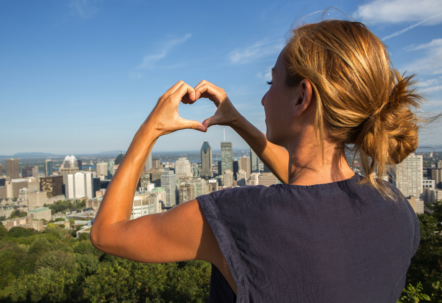 Freuen Sie sich auf Montreal, hier gibt es überall etwas zu sehen.