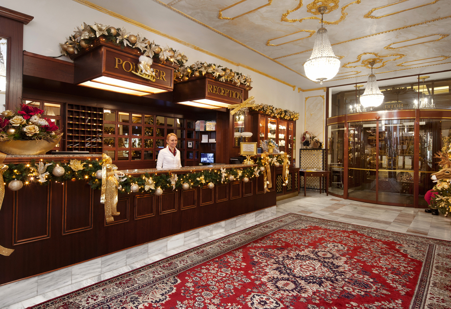 Im Hotel Excelsior werden Sie herzlich empfangen.