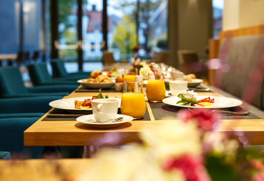 Das Frühstück garantiert Ihnen einen energievollen Tag.