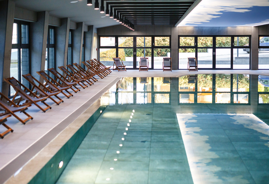 Ziehen Sie entspannt Ihre Bahnen.