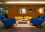 In der Lobby finden Sie sicherlich auch ein gemütliches Plätzchen.