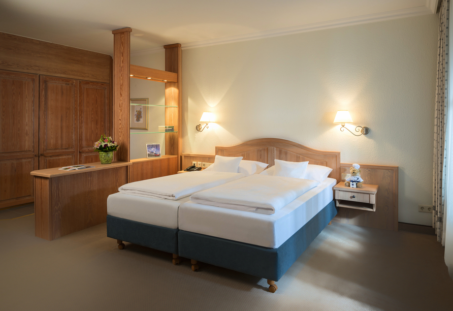 Beispiel eines Doppelzimmers