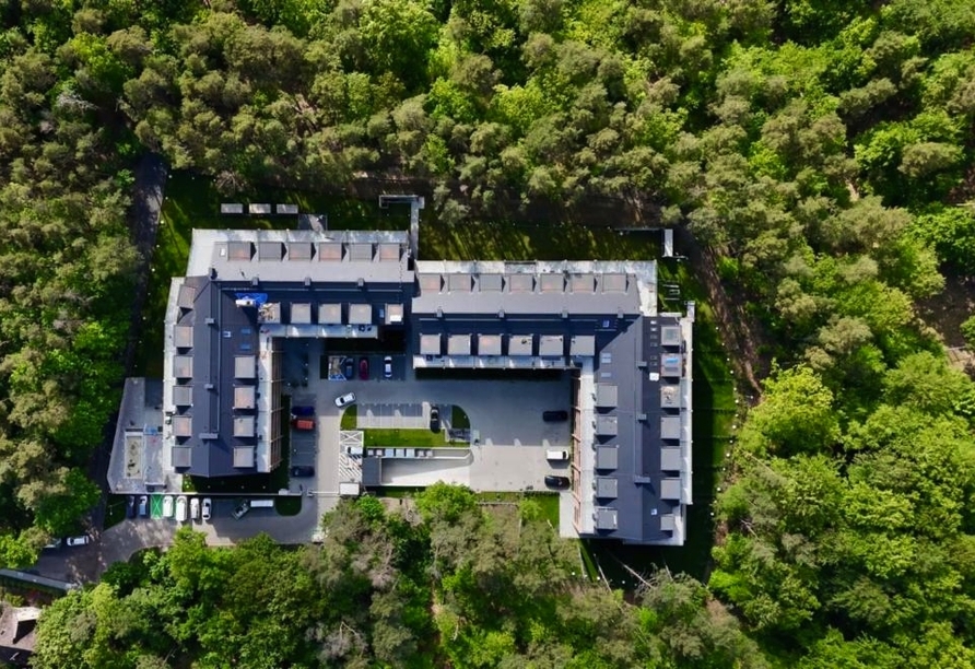 Umgeben von ruhiger Natur begrüßt Sie Ihr Sea & Forest Resort in Misdroy.