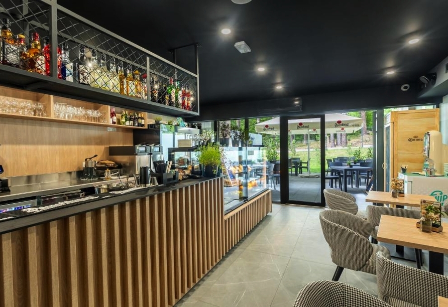 An der Bar finden Sie sicher Ihr Lieblingsgetränk.