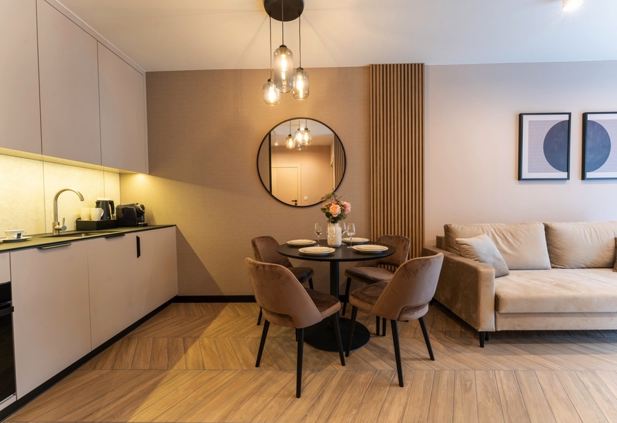 Beispiel eines Appartments LUX und Appartments LUX AC 