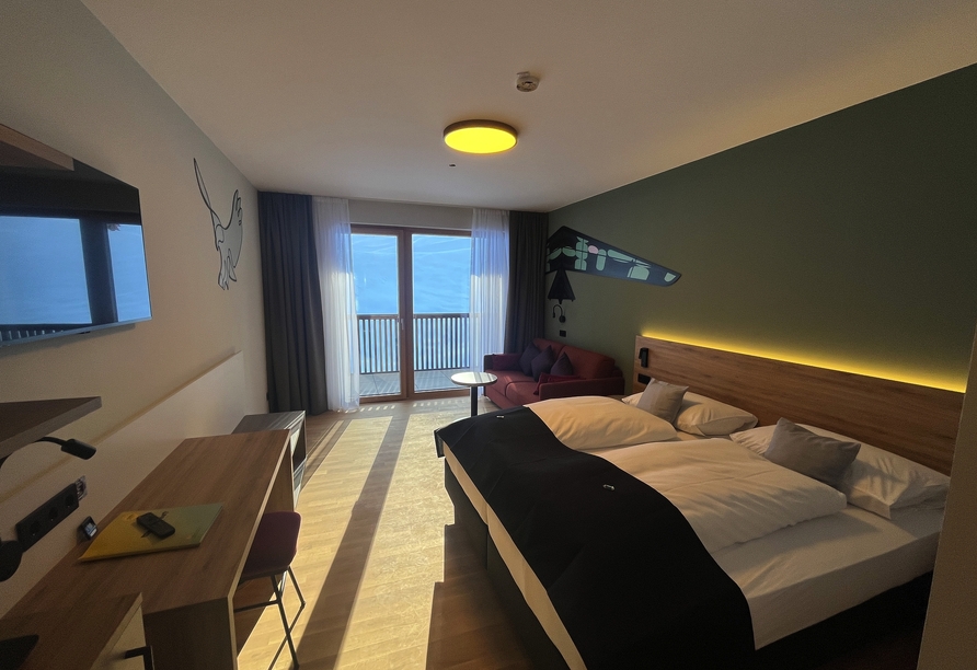 Beispiel eines Doppelzimmers