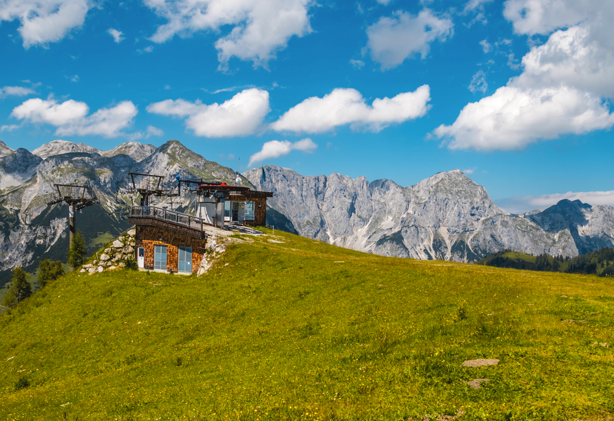Beim Wandern eröffnen sich Ihnen atemberaubende Ausblicke.
