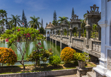 Der Wasserpalast Taman Ujung zählt zu den eindrucksvollsten Gartenanlagen Balis.