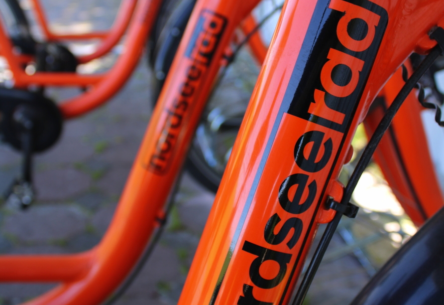 Entdecken Sie die herrliche Umgebung doch bei einer ausgiebigen Radtour. 