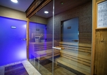 Entspannen Sie im Wellness- und Saunabereich Ihres Resorts.