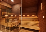 Sauna im Wellnessbereich des West Baltic Resorts